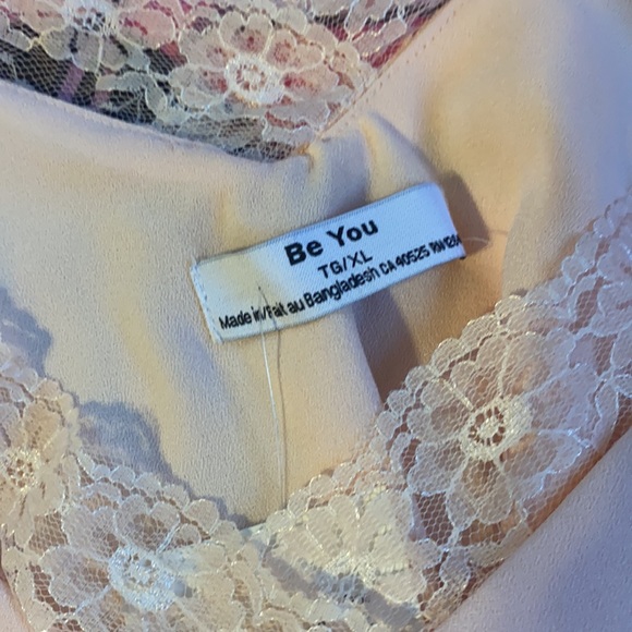 Be You Blush Pink Lace Tank - Picture 4 of 8